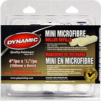 Dynamic Mini Microfibre Roller 4"x1/4" 10 pack